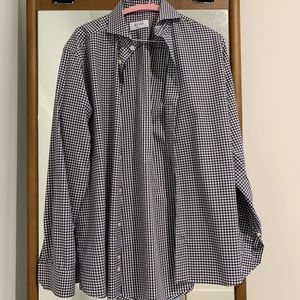 Mens Eton slim dress shirt